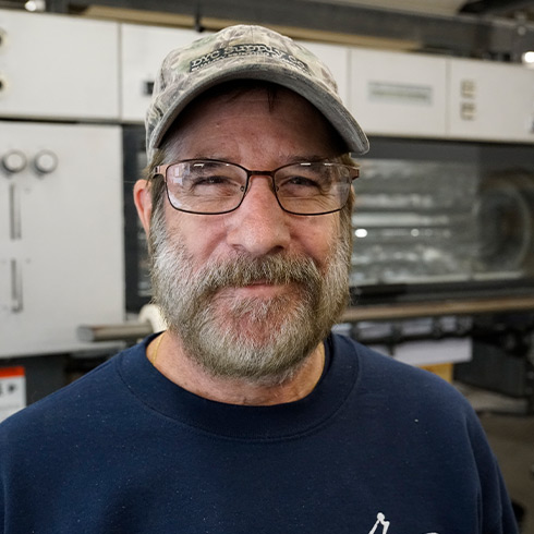 Image of Keith Wank - Warehouse Manager at Raff Printing