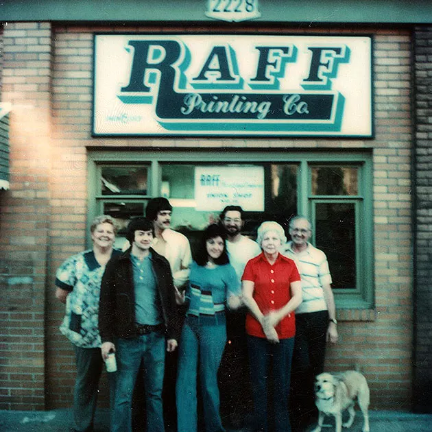 Raff Printing - Old Shop